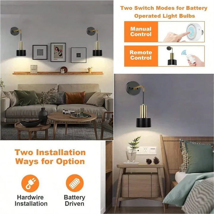 Rechargeable Thread Lamp with Remote