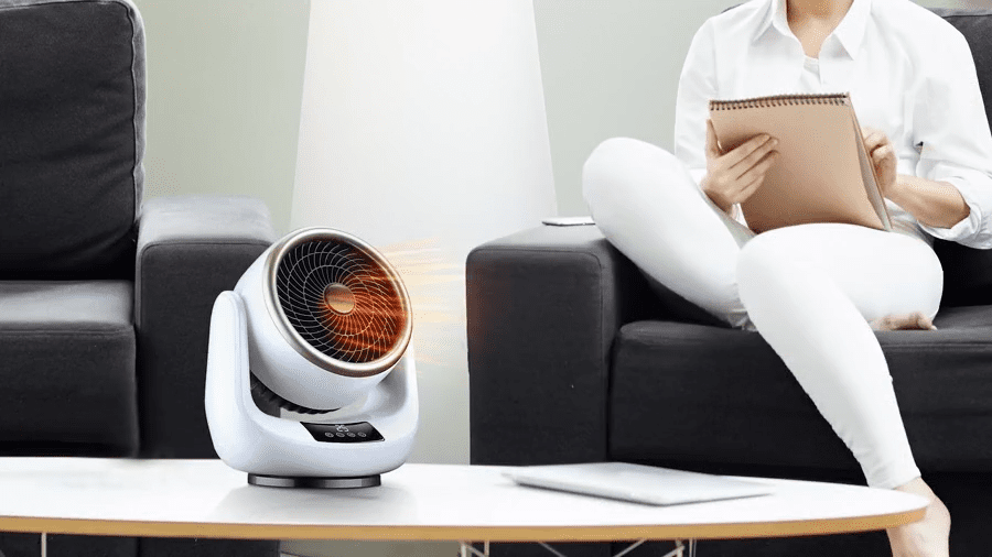 Portable Silent Air Circulation Fan | Remote Control, 360° Rotation & Adjustable Speed for Year-Round Comfort | Kalsten
