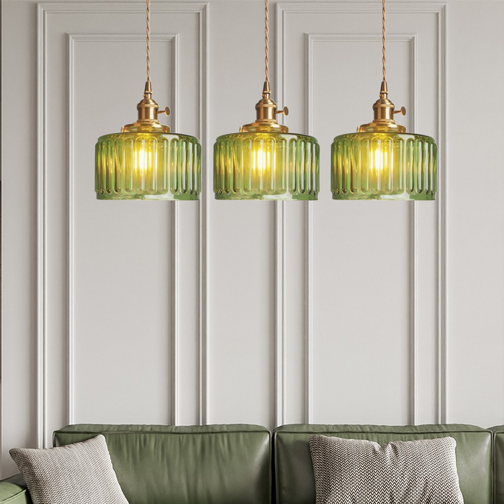 Kalsten | Vintage Crystal Pendant Light - Celeste