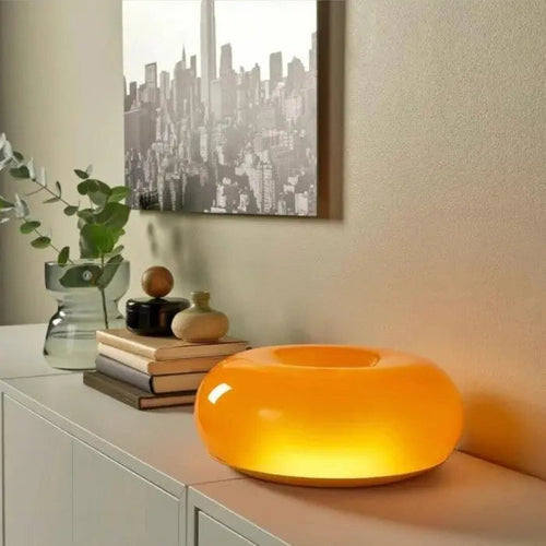 Donut Table Lamp - Donut Shaped Modern LED Table Lamp Noxord