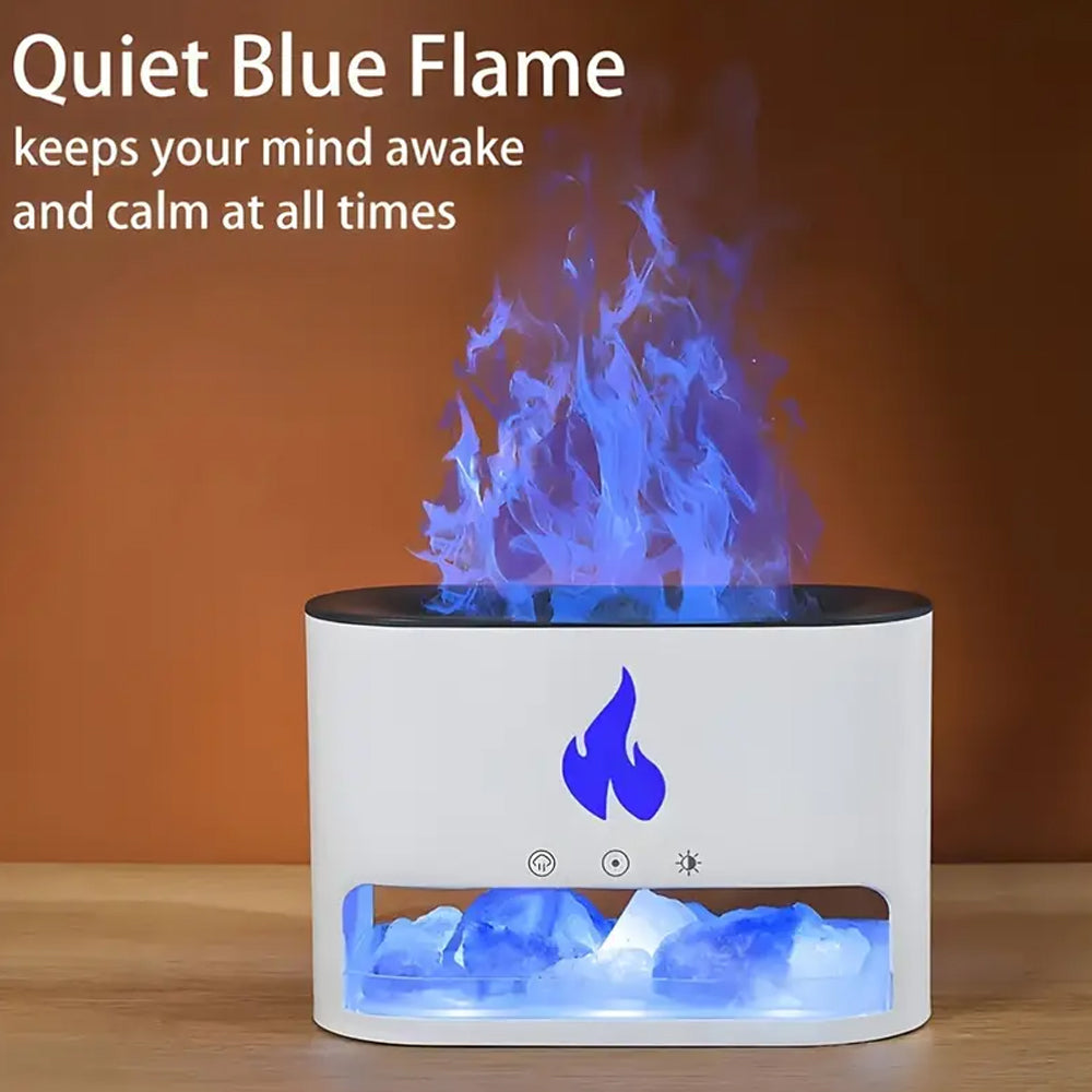 Vulkan Air Humidifier & Aroma Diffuser 240 ml with Crystal Salt | Kalsten