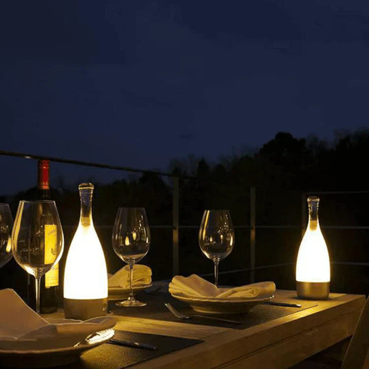 CorkGlow - Wine Bottle Table Lamp | Kalsten