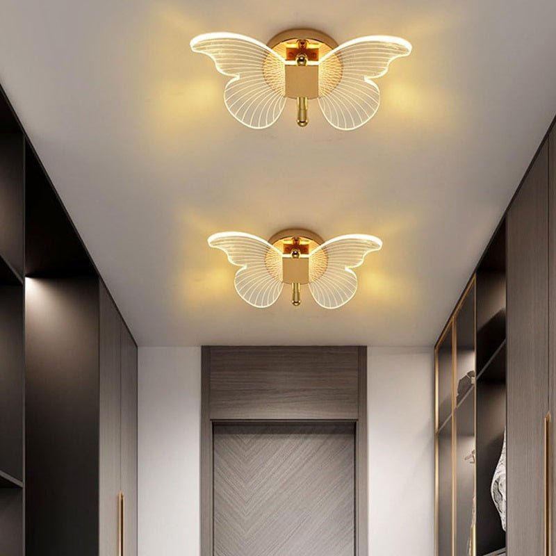FloraVyne LED Wall Light – Butterfly-shaped design lamp with 3 light modes energy-saving and elegant | Noxord