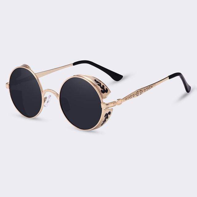 Kalsten | Steampunk Vintage Round Sunglasses Limited Edition