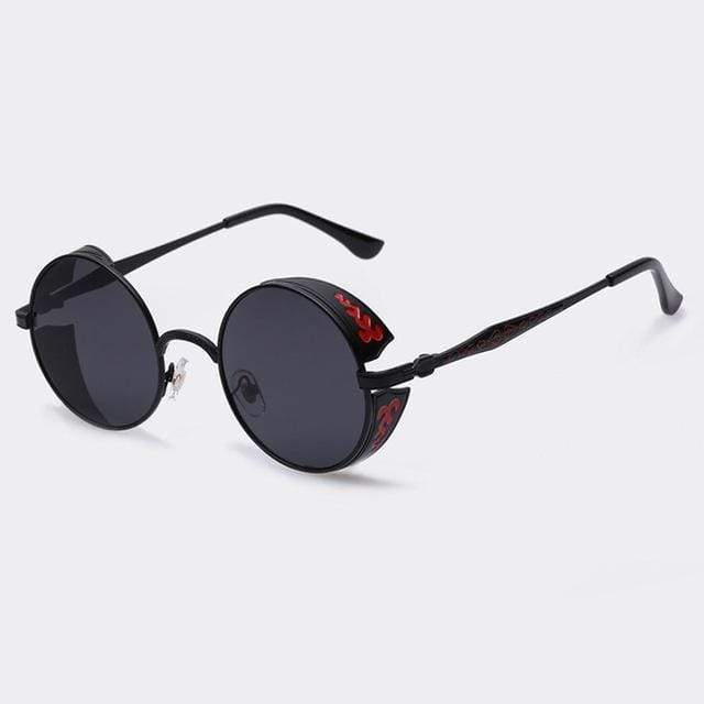 Kalsten | Steampunk Vintage Round Sunglasses Limited Edition
