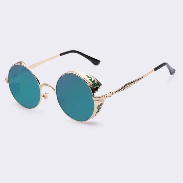Kalsten | Steampunk Vintage Round Sunglasses Limited Edition