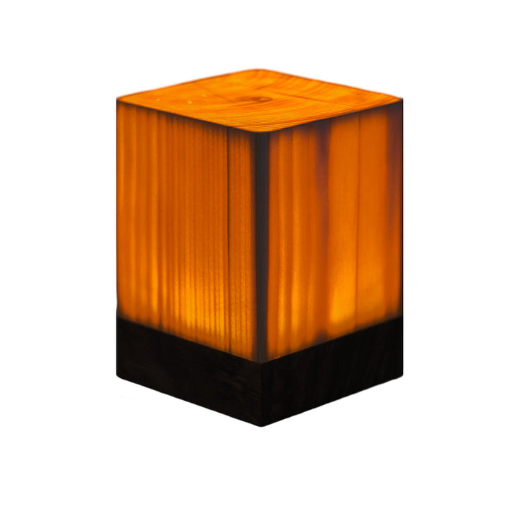 Wood Finish Touch Control Table Lamp Kalsten