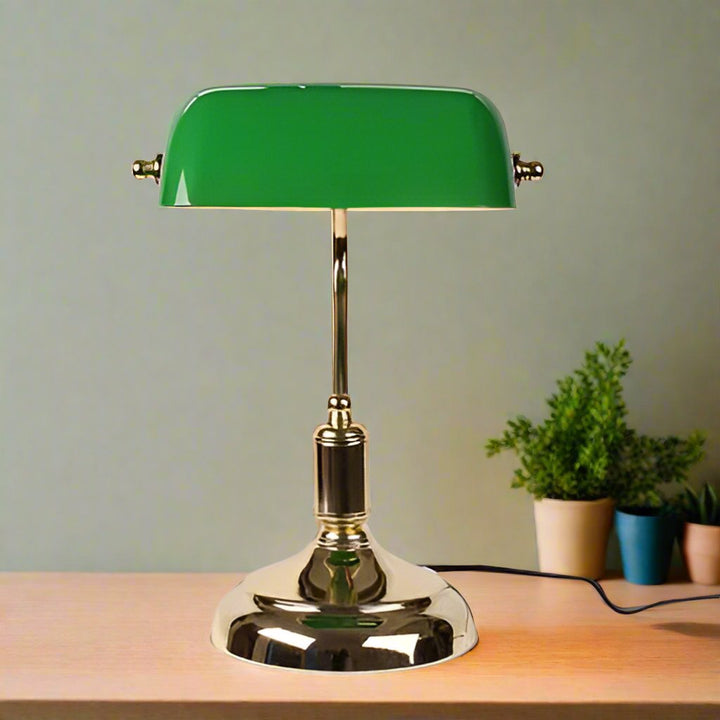LuxeLume - Elegant Glass Table Lamp For Timeless Lighting | Kalsten