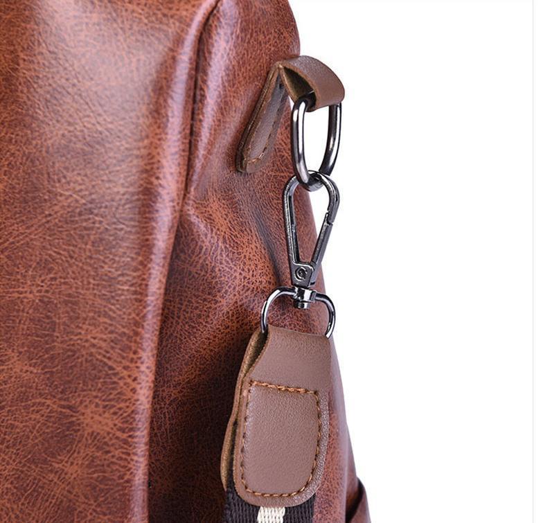 Noxord | Women's Anti-theft Leather Backpack
