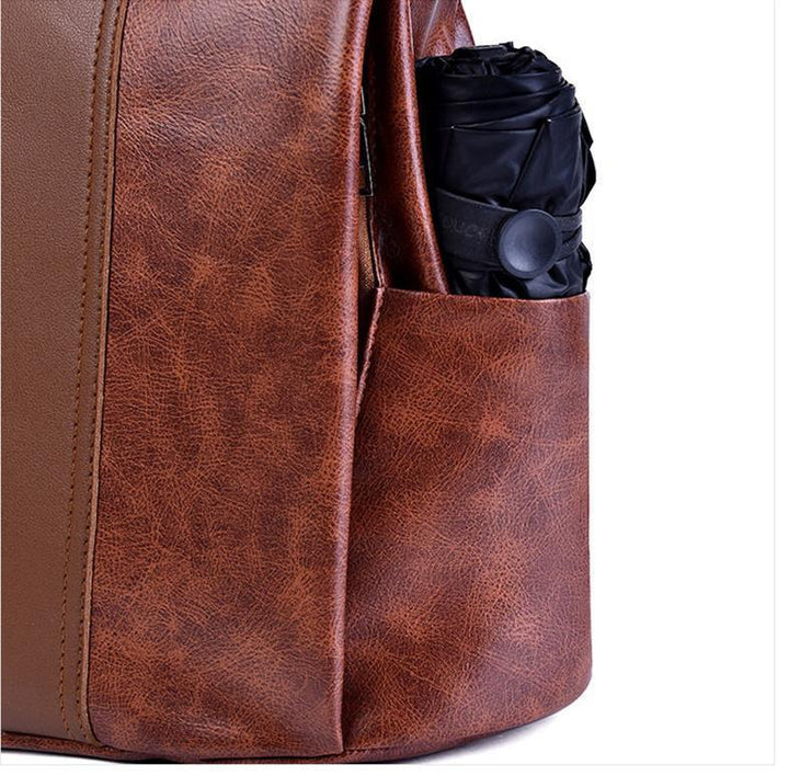 Noxord | Women's Anti-theft Leather Backpack