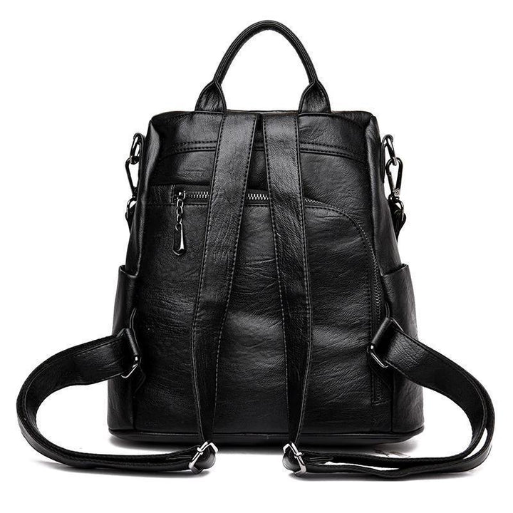 Noxord | Women's Anti-theft Leather Backpack
