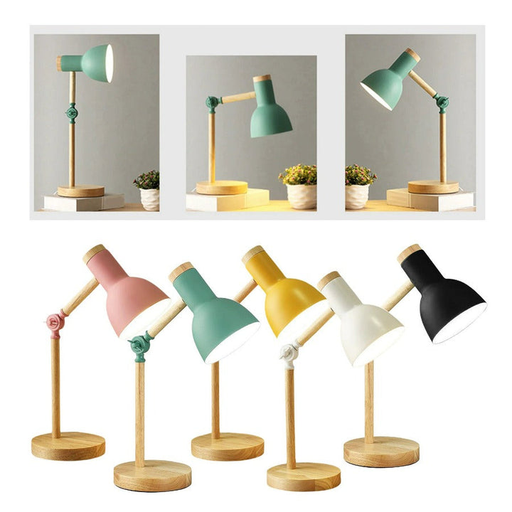Wooden Scandinavian Table Lamp - LumiNord | Noxord