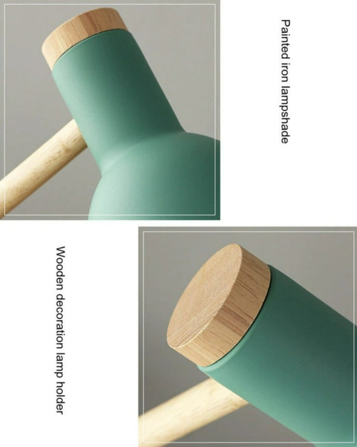 Wooden Scandinavian Table Lamp - LumiNord | Noxord