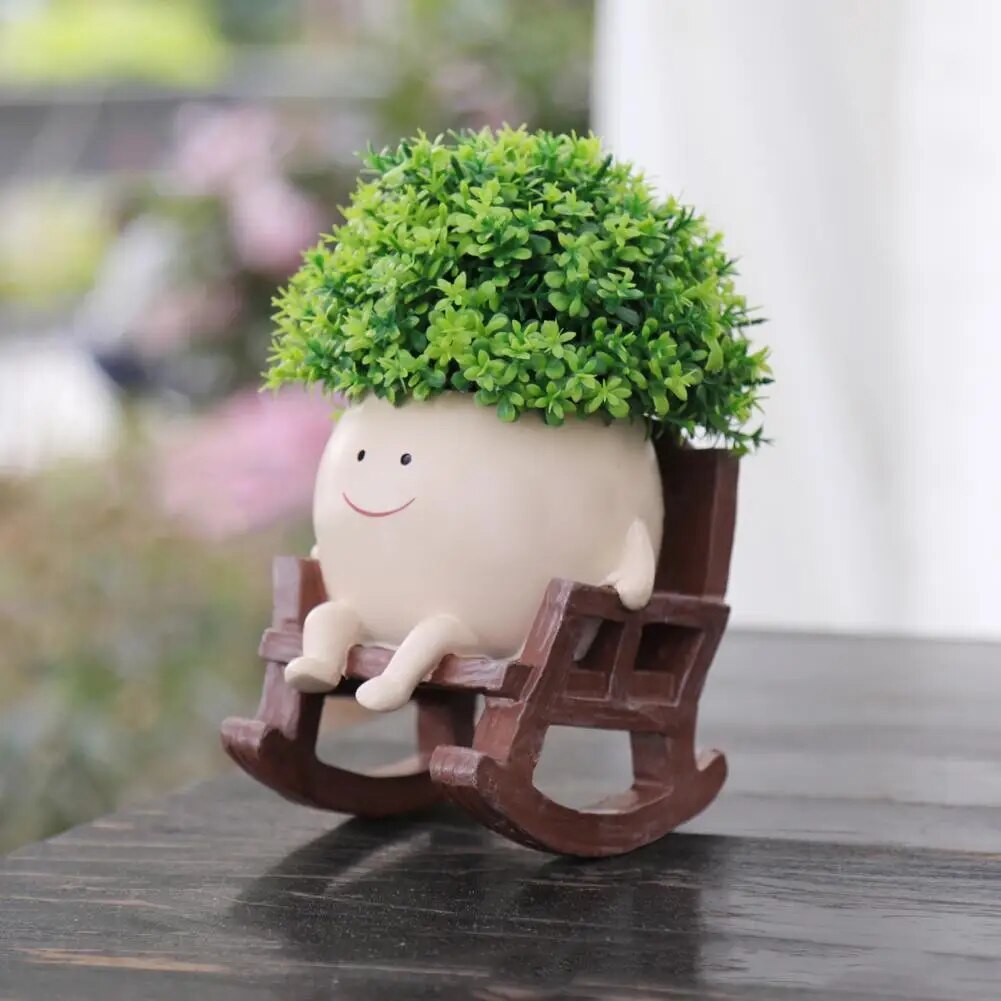 Rocking chair succulent pot | Kalsten