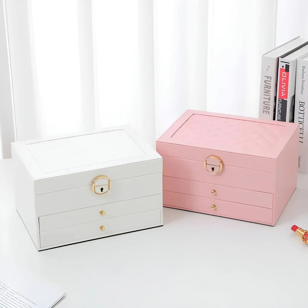 EleganceBox Luxury Multi-Layer Jewellery Box