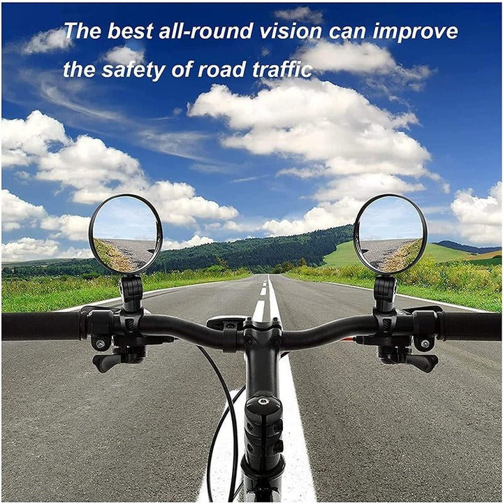 FlexiView bicycle mirror with long bracket | Kalsten