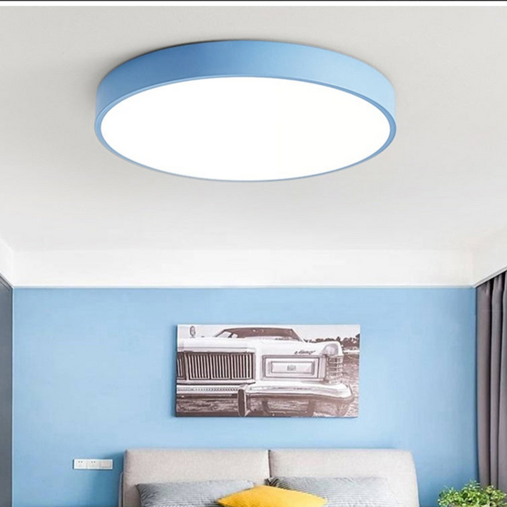Modern Recessed Wood LED Ceiling Lamp Noxord